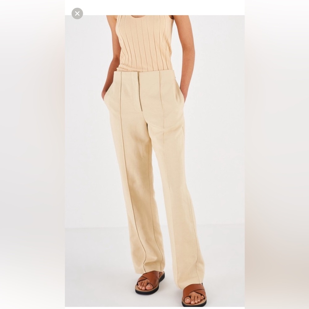 Oroton Pintuck Pant - minimalist